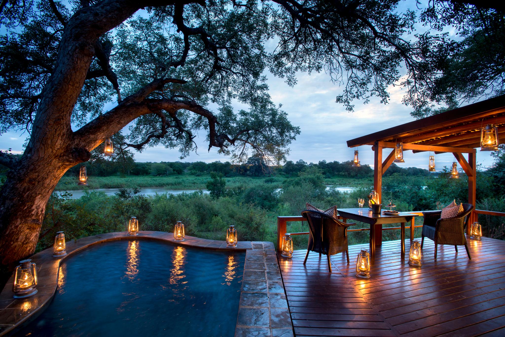 Lion Sands Tinga Lodge Скукуза Экстерьер фото